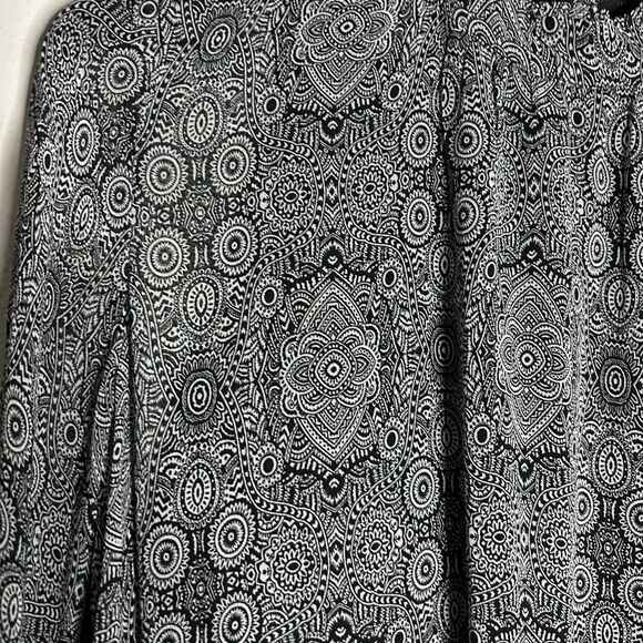 Ikks Gray Mandala Pattern Dress Size 34 * Flaw - Picture 9 of 16